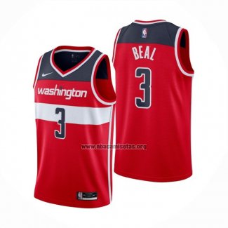 Camiseta Washington Wizards Bradley Beal NO 3 Icon Rojo