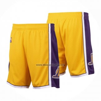 Pantalone Los Angeles Lakers Mitchell & Ness 2009-10 Amarillo