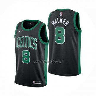 Camiseta Boston Celtics Kemba Walker NO 8 Statement 2019-20 Negro